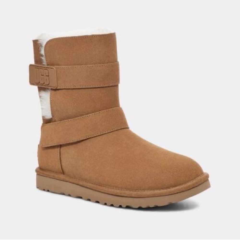 Ugg Bailey Graphic Logo Strap NEW chestnut